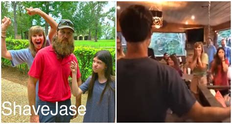 Video Unrecognizable Duck Dynasty Star Jase Robertson Shaves Off