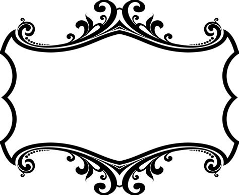 Decorative Clipart Rectangle Decorative Rectangle Transparent Free For