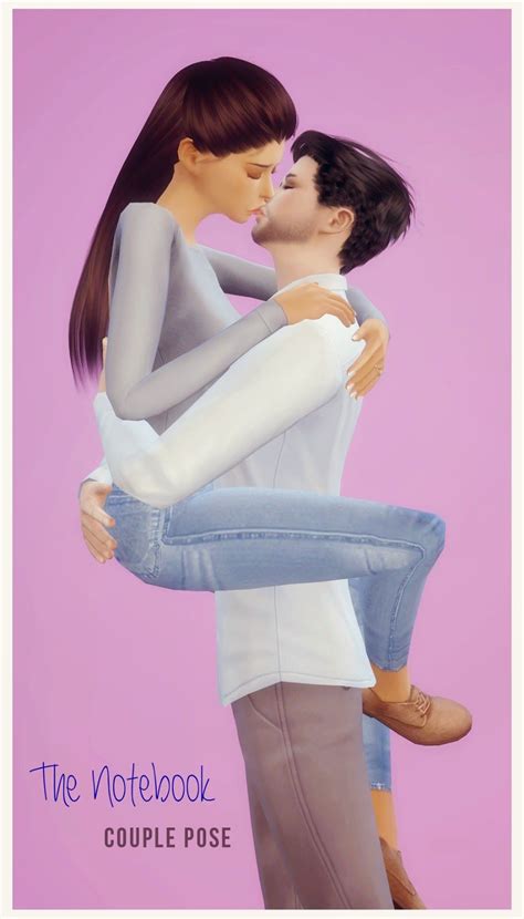 The Notebook Couple Pose By Dani Paradise Sims 4 Couple Poses Sims 4