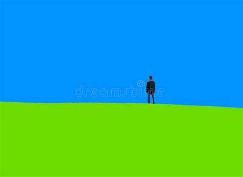 Spring Sky Person Stock Illustrations 2704 Spring Sky Person Stock