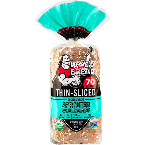 Daves Killer Bread Sprouted Whole Grains Thin Sliced Organic Bread 20