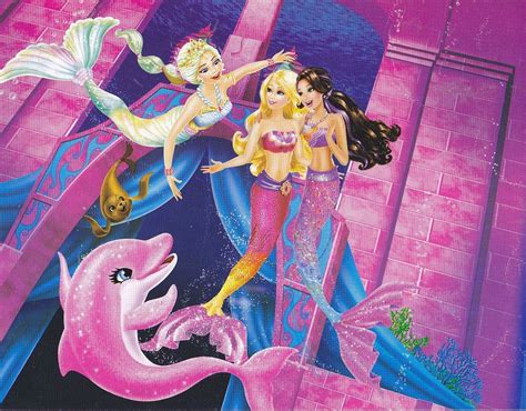 Photo From Barbie In A Mermaid Tale Book Barbie Movies Photo Fanpop