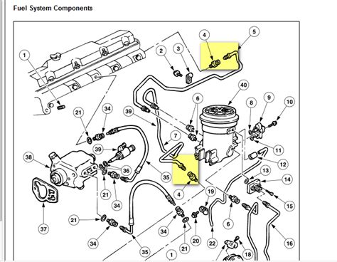 Diagram 1997 Ford Diesel Fuel System Diagram Mydiagramonline