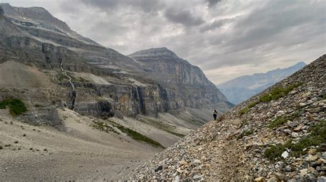 Hiking Up The Stanley Glacier Trail Cinematic Travel Vlog Youtube