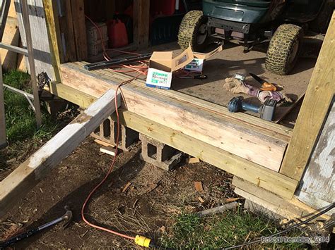 How to landscape a down hill slope in front side yard. Shed Ramp - DIY Garden Shed Ramp from Recycled Materials