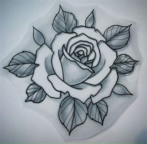 The neck of the snake is covered with leaves. Tattoo Rose Drawing at GetDrawings | Free download