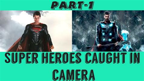 Superheroes Caught On Camera Dc And Marvel 2020 Youtube