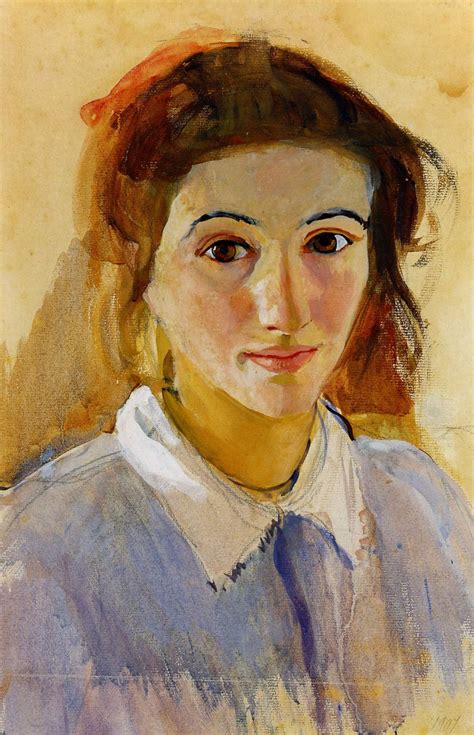 Petersburg, russia 'portrait of troinitsky' was created in 1924 by zinaida serebriakova in expressionism style. Zinaida Serebriakova (Russia 1884-1967) Self-portrait in a ...