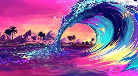 1152x2048 Retro Wave Ocean 1152x2048 Resolution Wallpaper Hd Artist 4k