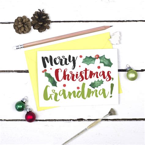 Sending you love and warm wishes for a christmas that's as wonderful as you, grandma grandpa. merry christmas grandma card by alexia claire ...