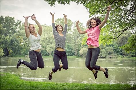 Jumping Happy People Female · Free Photo On Pixabay