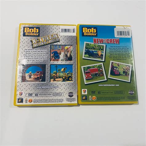 Lot Of Bob The Builder New To The Crew X Treme Adventures Dvd Ebay