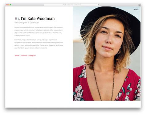 Download profile website template for free from smarteyeapps.com. 45 Free Bootstrap Personal Website Templates 2021 - uiCookies