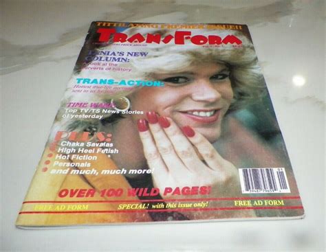 Vintage Transvestite Trans Form Magazine Volume 1 No 1 1981 Ebay