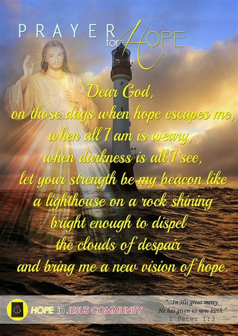 Prayer For Hope Song Lyrics