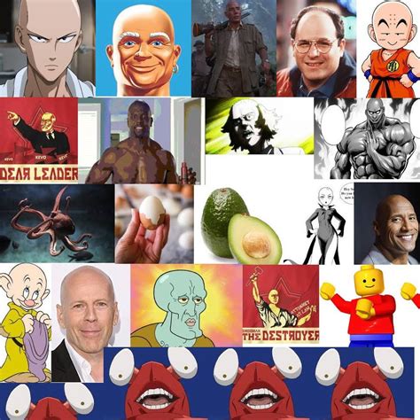 the most overpowered bald balding characters of all time onepunchman