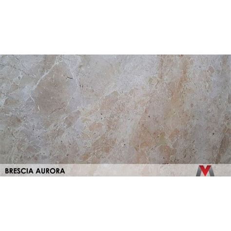 Beige Polished Finish Breccia Aurora Marble Slab Thickness 18 Mm At
