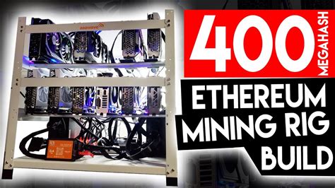 Ethereum Mining Rig Build 400 Mh At 1300 Watts