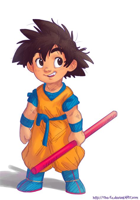 Baby Goku By The Ez On Deviantart