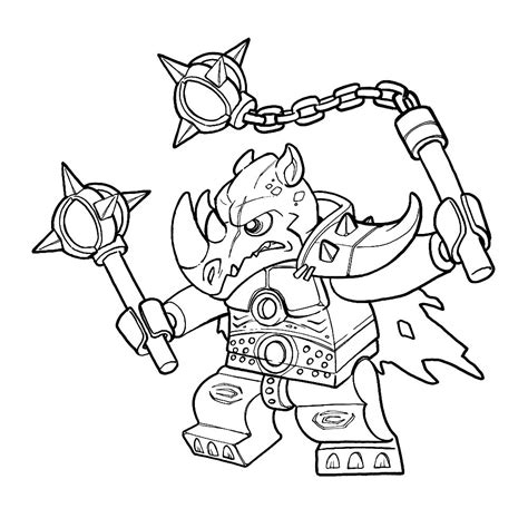 ️printable Lego Chima Coloring Pages Free Download
