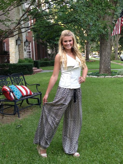 Hot Summer Trend Printed Pants Perfect To Transition Into Fall With