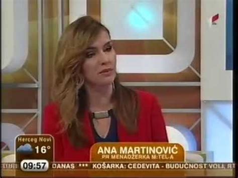 Get ana martinovic's contact information, age, background check, white pages, social networks, resume, professional records, pictures & bankruptcies. 2015 04 18 tvcg1 jutarnji program gost ana martinovic mtel ...