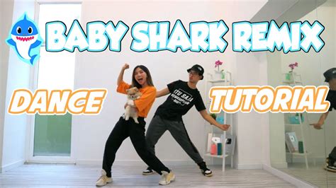 Mirrored Baby Shark Remix Dance Tutorial Youtube