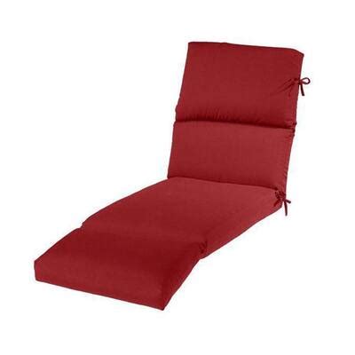 Home Decorators Collection Sunbrella Jockey Red Outdoor Chaise Lounge