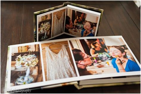 Hardcover Layflat Wedding Album With Companion Album Austin Tx