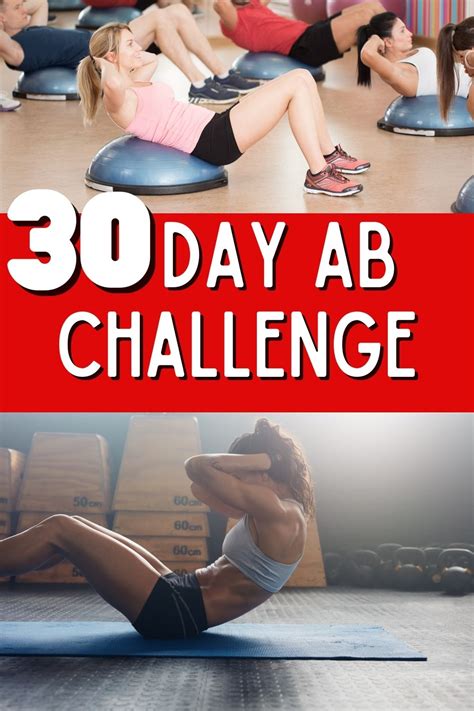 30 Day Crunch Challenge Results Before And After