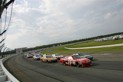 It takes them about four hours to complete the race. Race Preview: Pocono | NASCARpredict.com