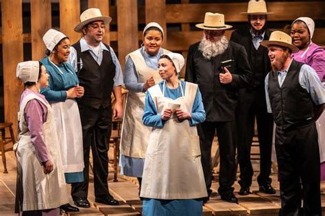 Review Grow Colleen And Akivas New Musical Comedy About Amish Twins