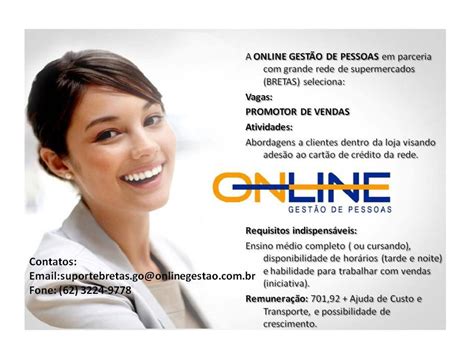 Oportunidades Sa Promotor De Vendas GoiÂnia Go