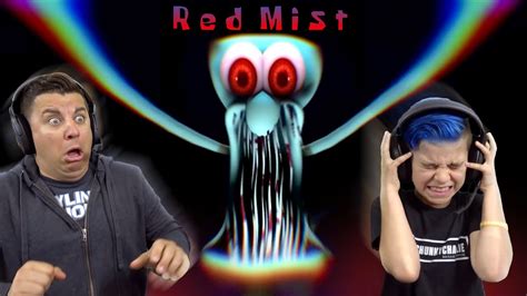 Squidward Is A Murderer Red Mist Spongebob Horror Game Youtube