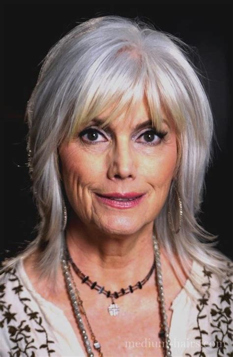 366 stunning shoulder length medium hairstyles for women in 2021. medium shag hairstyles for older women with bangs - Medium ...
