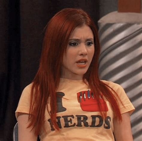 Ariana Grande Red Hair Ariana Grande Victorious Cat Valentine Outfits