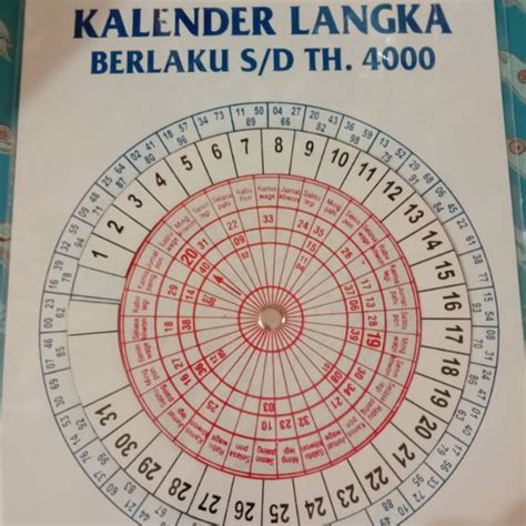 Jual Kalender Abadi Kalender Langka Kalender Murah Shopee Indonesia