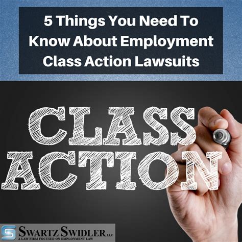 5 Things You Need To Know About Employment Class Action Lawsuits