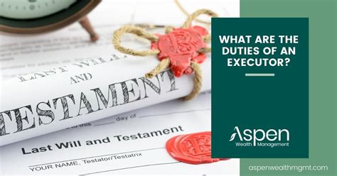 Read the real event planner job descriptions below written by professional event planners to help you get a feel for what it is like to be an event planner / organiser. What are the Duties of an Executor? | Aspen Wealth Management