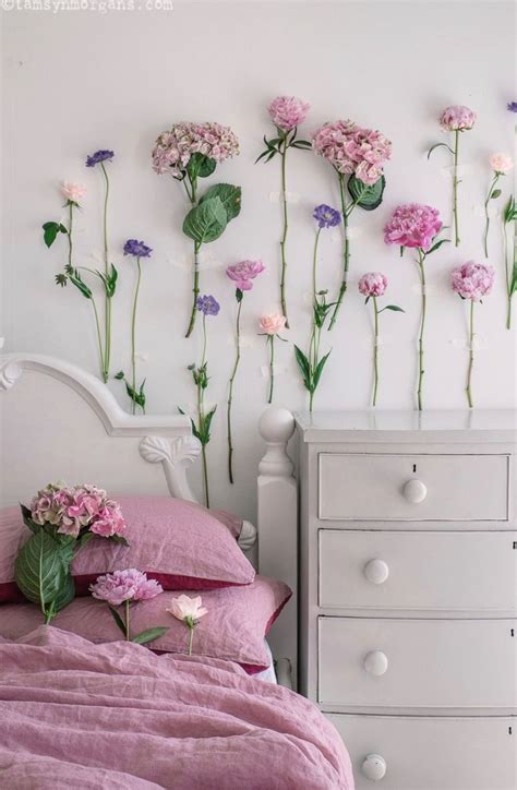 Pin By Amymariedesignsuk On Pink Interior Floral Bedroom Home Decor