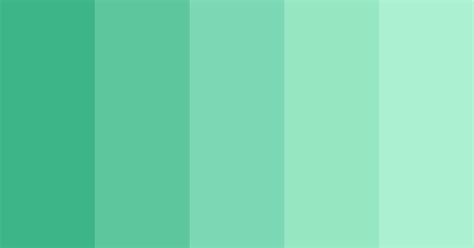 Mint Monochromatic Color Scheme Green