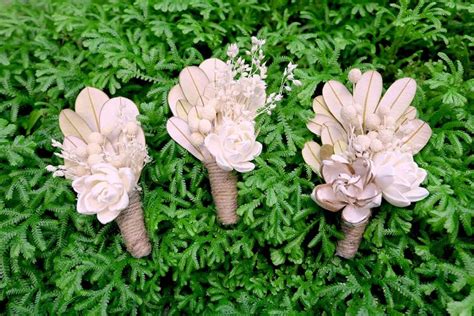 The results are stunning arrangements that will last and can be enjoyed far after your wedding day is over — no fancy preservation required! Decor - Balsa Wood Flowers #2677369 - Weddbook