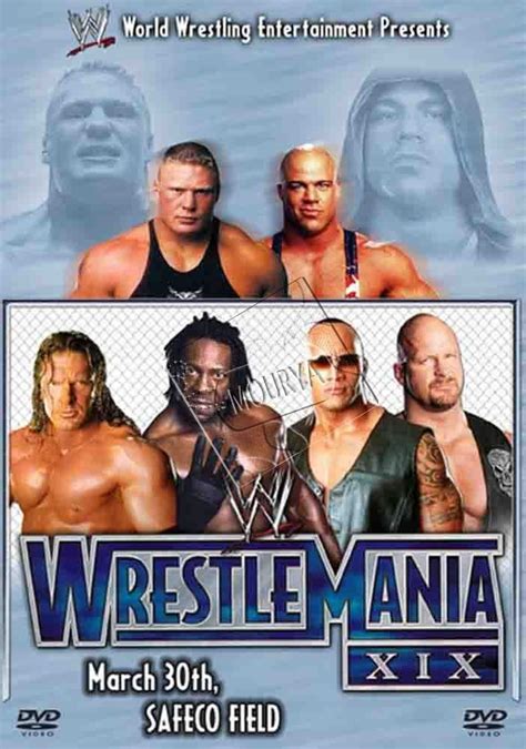Wwe Wrestlemania Xix 19 2003 Funzmaza Wwe Wrestling Movies Music