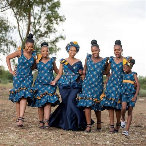 A Tswana Inspired Traditinal Wedding Traditional Dresses Designs