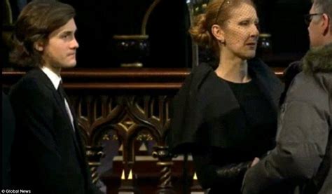 Celine Dion Mourns Husband René Angélil At Open Casket Visitation
