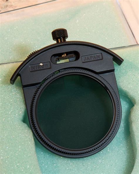 New Nikon C Pl1l 52mm Slip In Circular Polarizing Filter Drop In