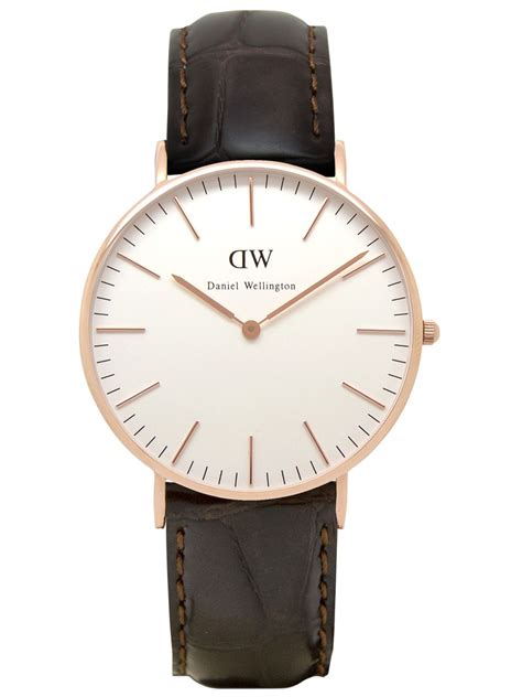 Daniel wellington's rose gold watches are elegant, bold, contemporary, and above all, timeless. Daniel Wellington 0510DW York Rose Gold Ladies Watch ...