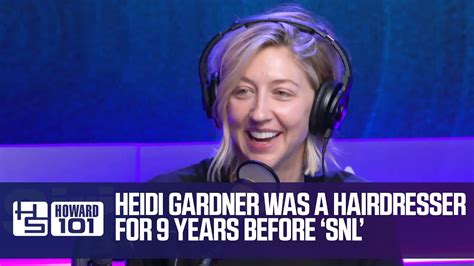 How Heidi Gardner Went From Hairstylist To Snl Cast Member Youtube