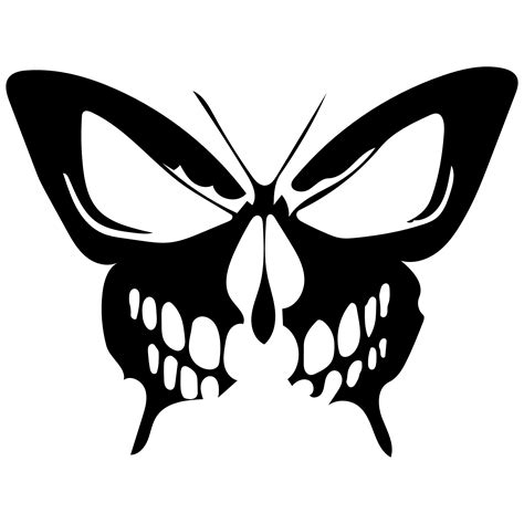 Skull Butterfly SVG Digital Download PNG EPS Jpeg - Etsy Denmark