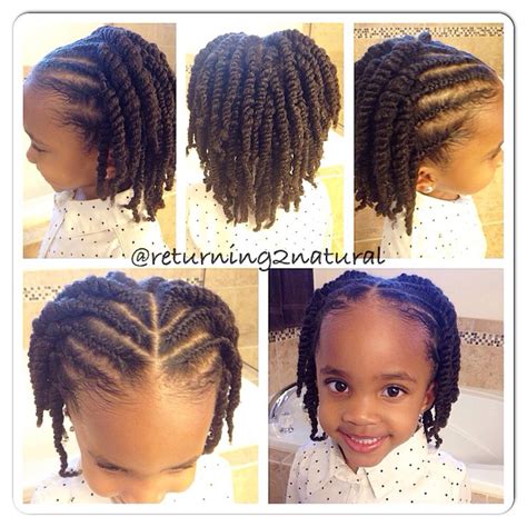 French Braided Front Small To Medium Twists In The Back